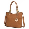 Mkf Collection By Mia K. MKF Collection by Mia K. MKF-SKC-PU7737TN Rylee Tote Bag by Mia K. - Tan MKF-SKC-PU7737TN